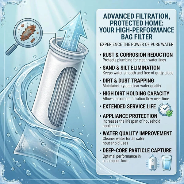 🚰 Water Tank Filter Bags – Pack of 3 | Crystal Clean Water | ₹599